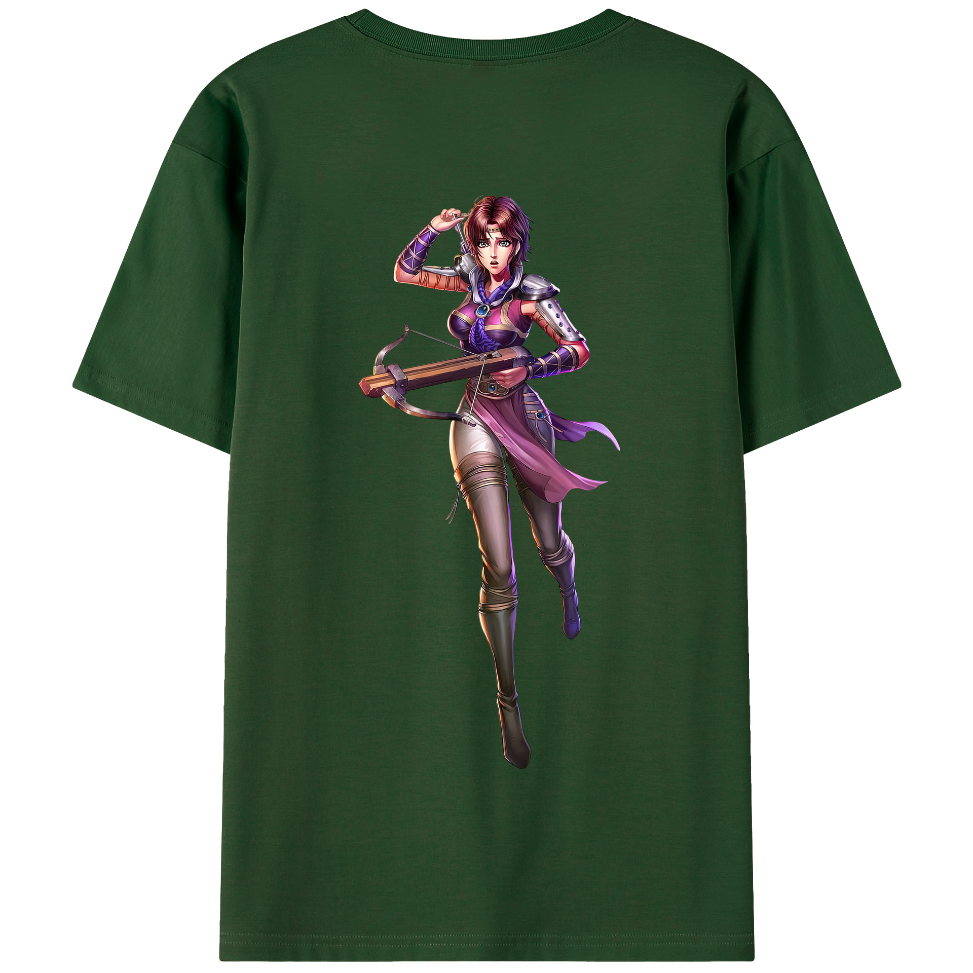 （画像用） 北斗の拳 Fist of the North Star 綿100％半袖Tシャツ（背面プリント）